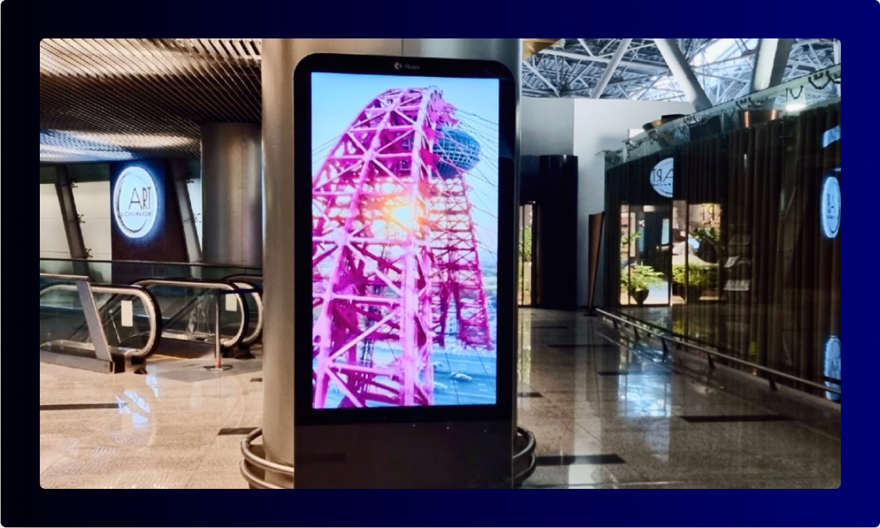 Advertising opportunities at Vnukovo Airport in Russia