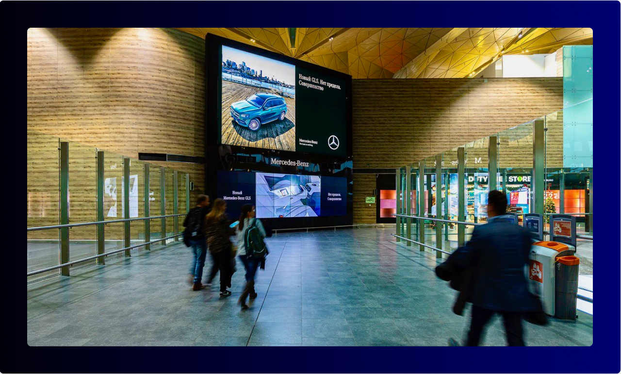 Exploring Out of Home and Indoor Advertising Opportunities at Pulkovo Airport in Russia