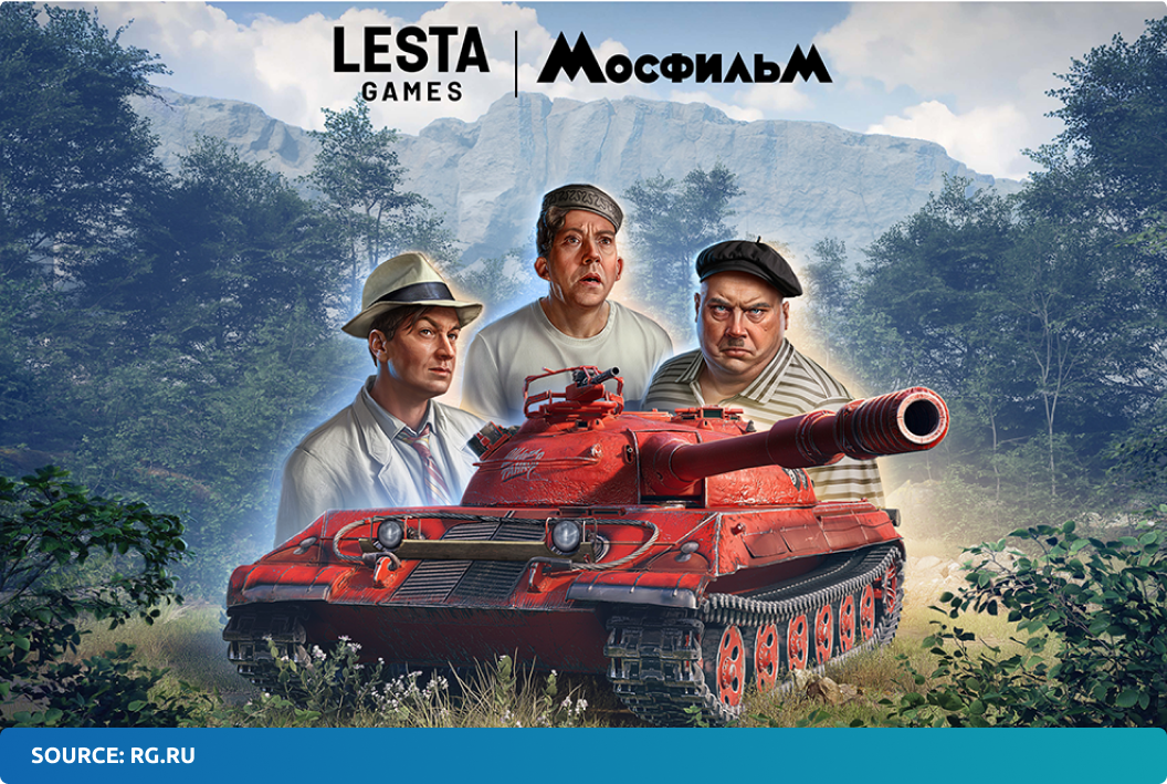 Promoting game in Russia