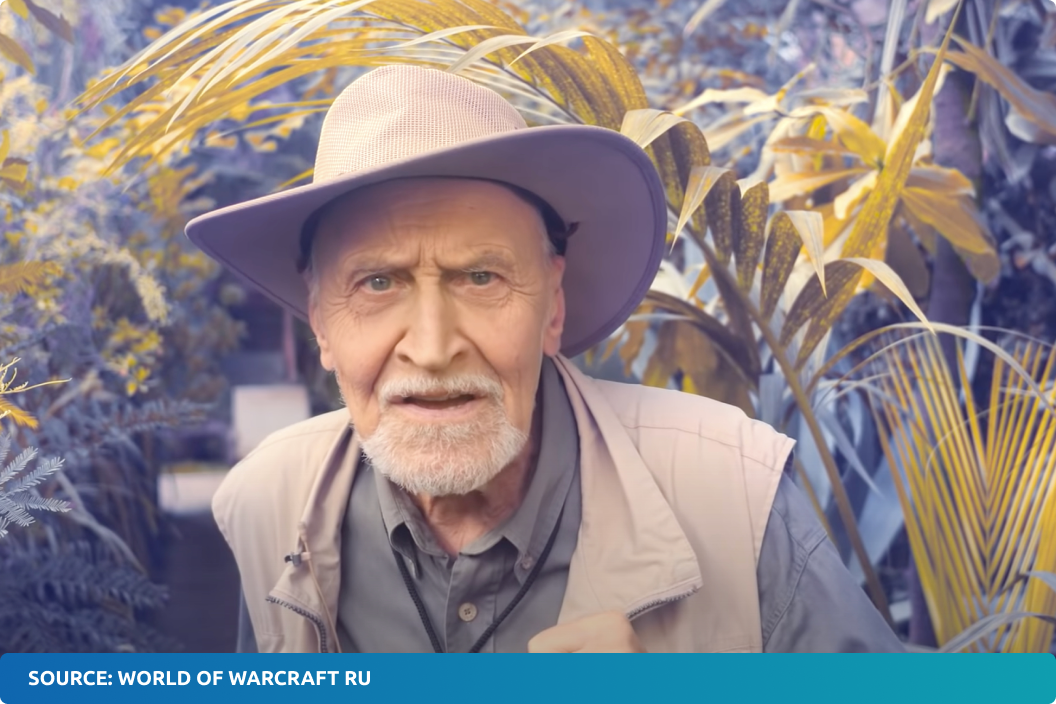 Promoting game in Russia