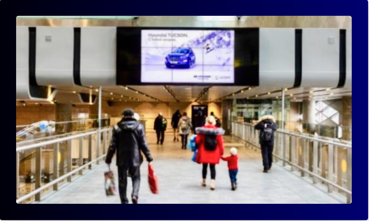 Exploring Out of Home and Indoor Advertising Opportunities at Pulkovo Airport in Russia