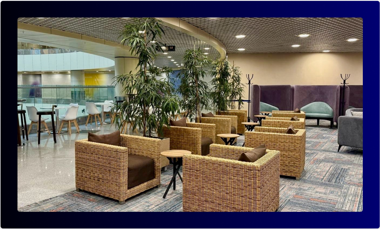 Digital Out of Home Advertising at Domodedovo Airport in Russia for Brand Promotion